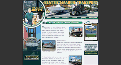 Desktop Screenshot of beattiesmarinetransport.com